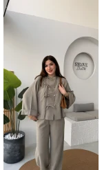 Bennet Serisi Modal Takım - Vizon - Kod: 8678