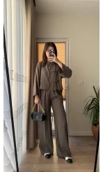 Bennet Tensel Cepli Pantolon Haki