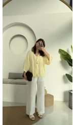 Beyaz Astarlı Pantolon