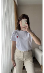 Beyaz Basic T-Shirt