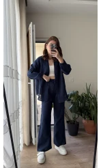 Billie Kimono Takım - Lacivert