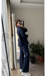 Billie Kimono Takım - Lacivert