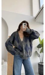 Bitter Baklava Salaş Hırka - Antrasit