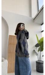 Bitter Baklava Salaş Hırka - Antrasit