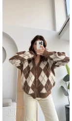 Bitter Baklava Salaş Hırka - Bej