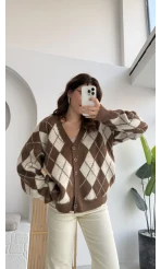 Bitter Baklava Salaş Hırka - Bej