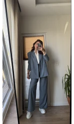 Blazer İndigo Takım