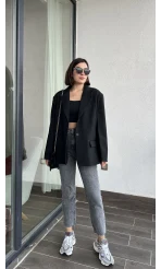 Blazer Siyah Ceket
