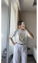 Born Leoplarlı T-Shirt