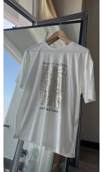 Born Leoplarlı T-Shirt