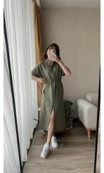 Buble Haki Elbise
