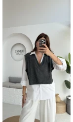 Burn Süveter Gömlek