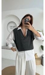 Burn Süveter Gömlek