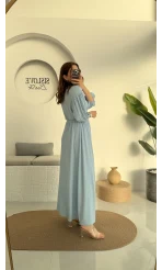 Bürümcük Maxi Boy Becca Elbise Bebe Mavisi - 3036