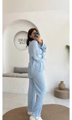 Bürümcük Takım Bebe Mavisi - 6012