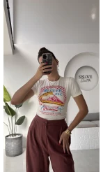 Cake Beyaz T-shirt - 00612