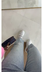 Callista Straight Leg Açık Mavi Jean Pantolon - Kod: 1652