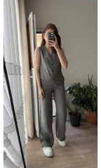 Captive Yelekli Haki Takım