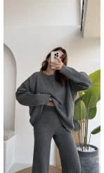 Caroline Triko Takım - Antrasit - Kod: 7207