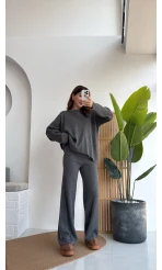 Caroline Triko Takım - Antrasit - Kod: 7207