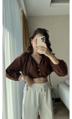 Cedriic Beli Lastikli Bluz