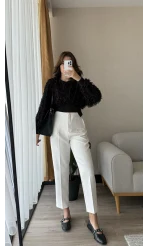 Chandler Zra Model Havuç Pantolon Beyaz