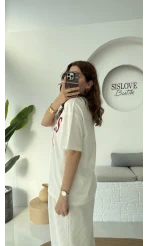 Cherry Baskılı T-shirt - 00350