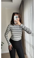 Çizgili Bluz