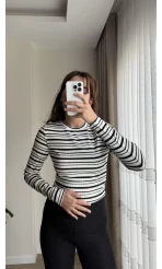 Çizgili Bluz
