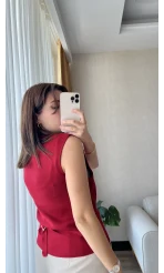 Clasic Kırmızı Yelek