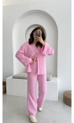 Colmar Müslin Pamuk Takım Pembe