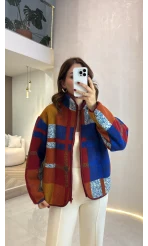 Colorful Polar Hırka - Kod: 6092