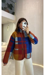 Colorful Polar Hırka - Kod: 6092