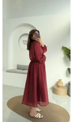 CRUSH Etek Takım Bordo