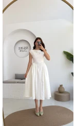 Daphne Elbise - Beyaz - 2596