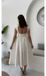 Daphne Elbise - Beyaz - 2596