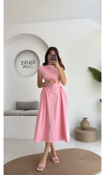 Daphne Elbise - Pembe - 2596