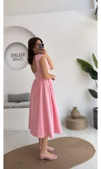 Daphne Elbise - Pembe - 2596