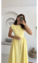 Daphne Elbise - Sarı - 2596
