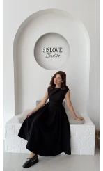 Daphne Elbise - Siyah - 2596