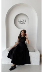 Daphne Elbise - Siyah - 2596