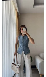 Denim Yelek