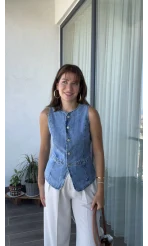 Denim Yelek