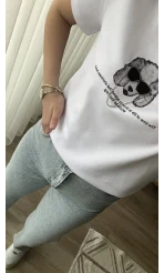 Dog Beyaz T-Shirt