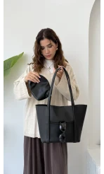 Elena Yavrulu Çanta - Siyah