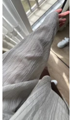 Fast Çizgi Detay Gömlek Gri (KOD:4956)