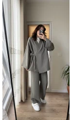 Felix Bağlamalı Kimono Takım