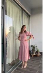 Gül Kurusu Prenses Elbise
