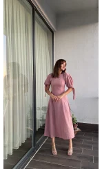 Gül Kurusu Prenses Elbise