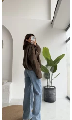 Haki Süet Ceket - Kod: 508230